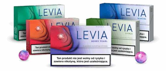 Opakowania LEVIA - dostępne w 5 wariantach